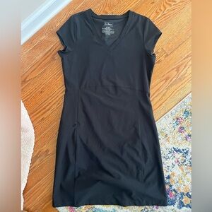 LL Bean black dress